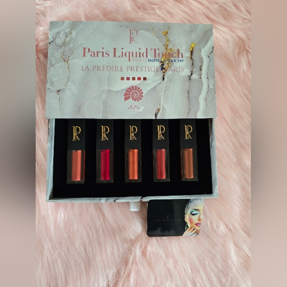 New in Box La Prédiré Paris Matte Lipstick Set